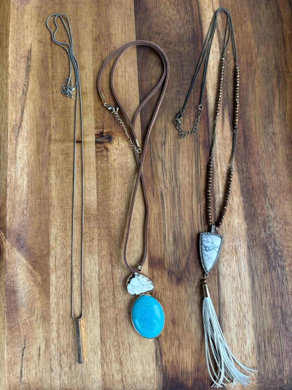 Long Necklace Trio